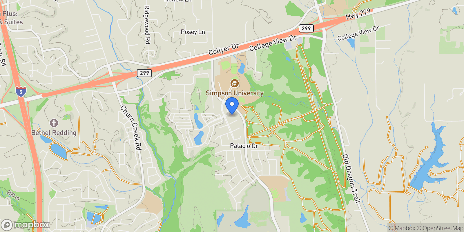 Map showing 2147 Edinburgh Way , Redding, CA 96003, Redding, California, United States.