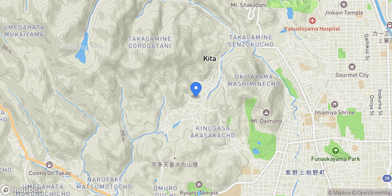 Map showing Kyoto, 26 603-8487, Kyoto, Kyoto, Japan.