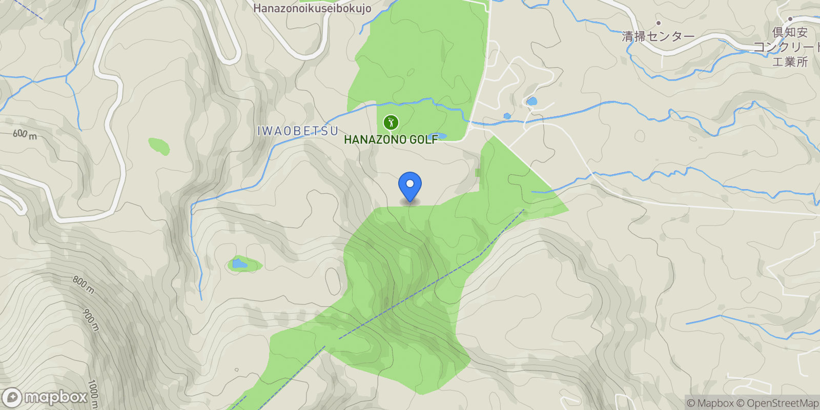 Map showing Abuta District,Kucchanchou, 01 044-0082, Kutchan, Hokkaido, Japan.