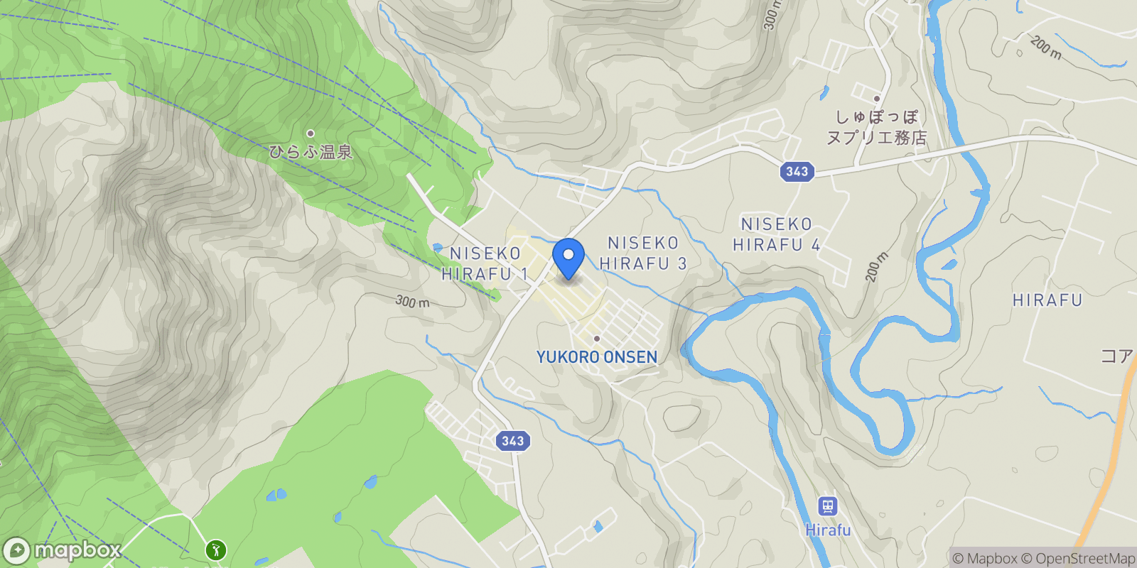 Map showing Abuta-gun, 01 044-0081, Kutchan, Hokkaido, Japan.