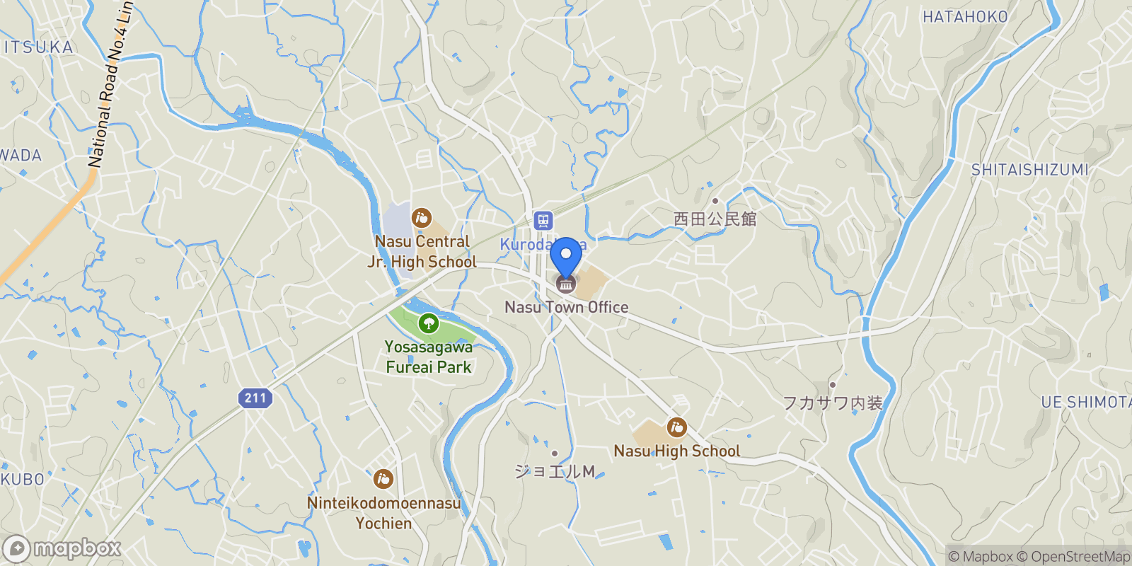 Map showing Nasu, 09, Nasu, Tochigi, Japan.
