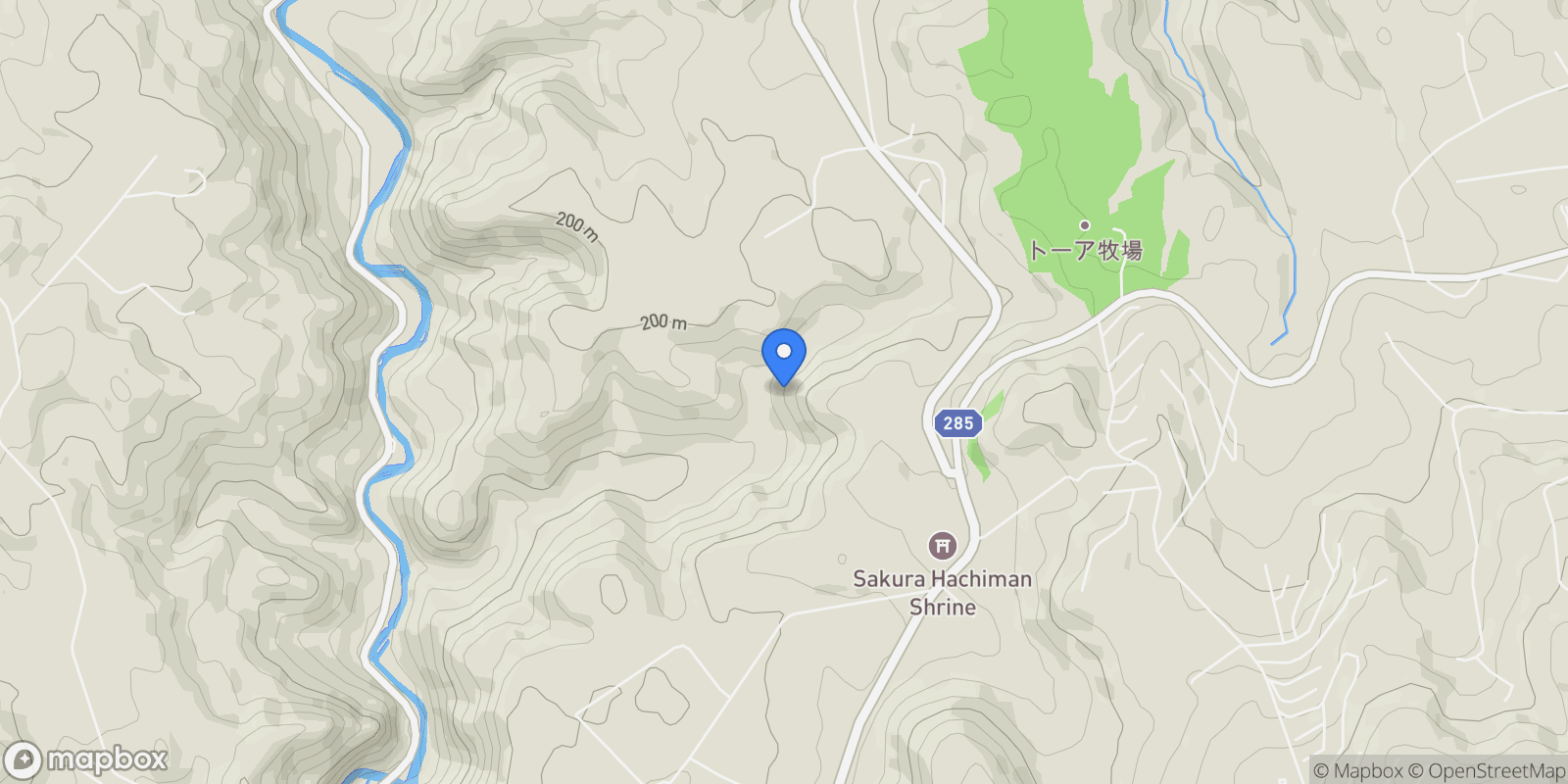 Map showing Abuta-gun, 01 049-5404, Kutchan, Hokkaido, Japan.