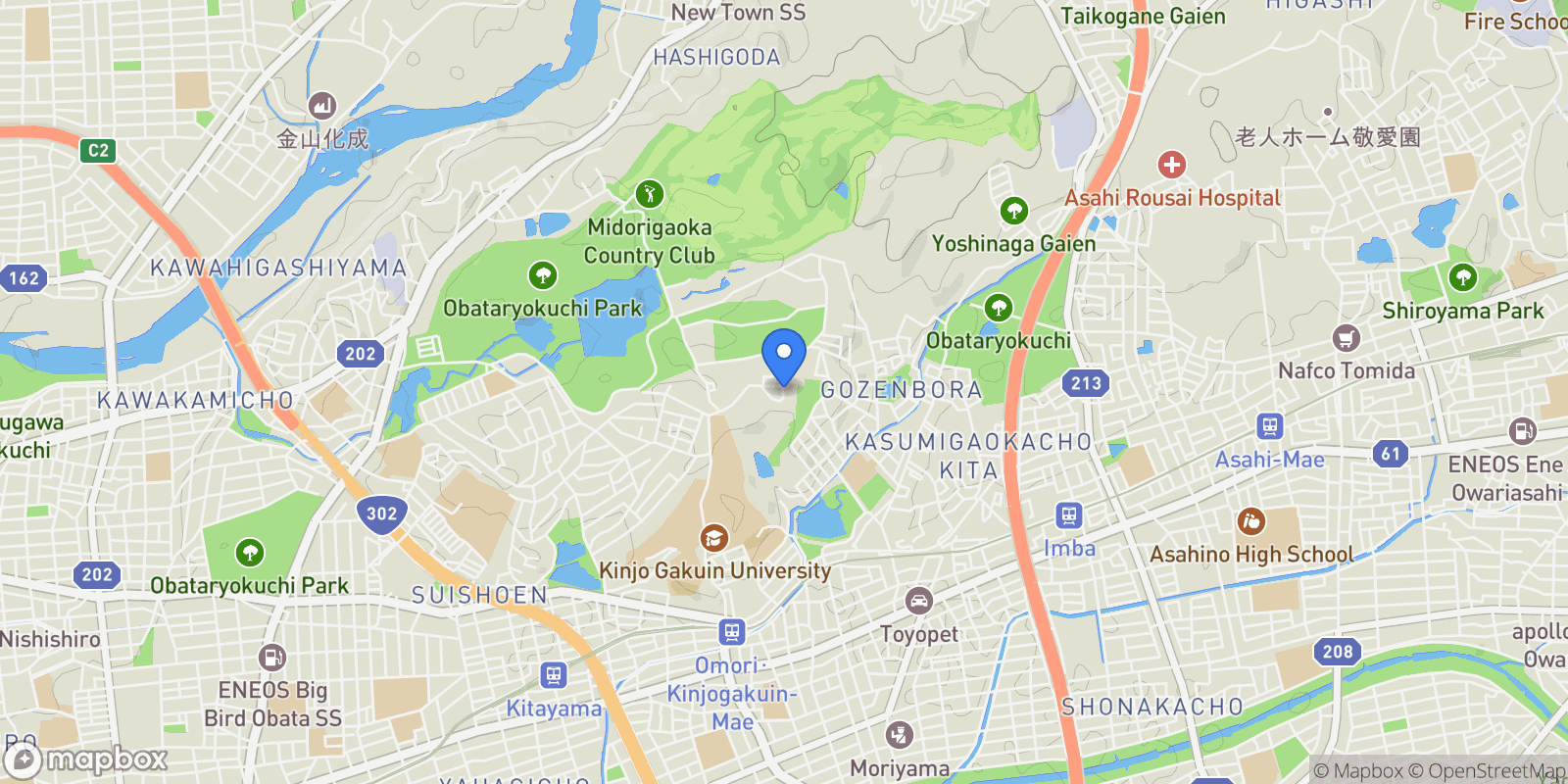 Map showing Nagoya, 23 463-0028, Nagoya, Aichi, Japan.
