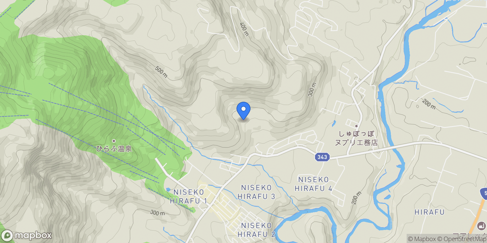 Map showing Abuta-gun, 01 044-0081, Kutchan, Hokkaido, Japan.
