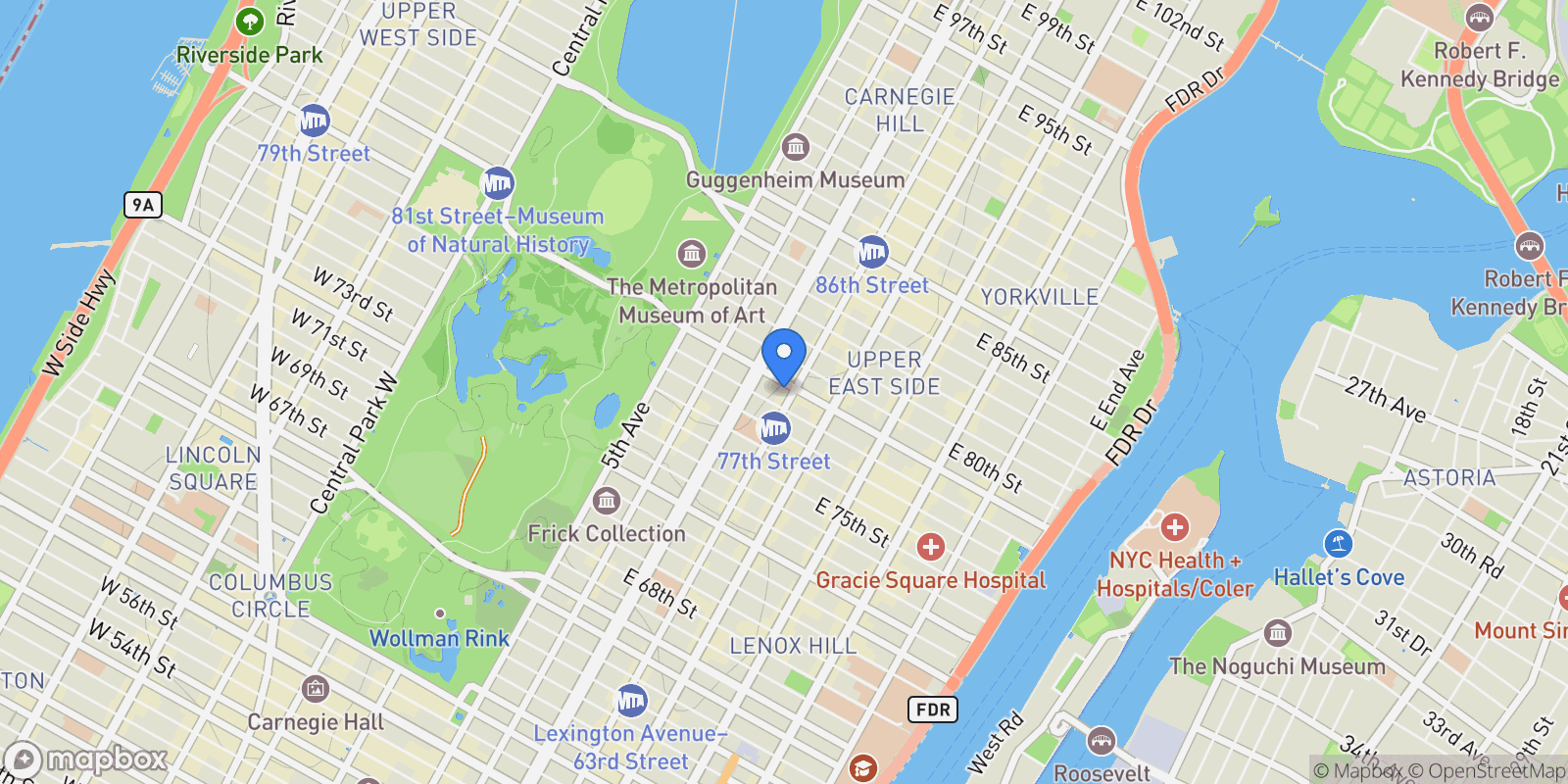 Map showing 5 Costa, La Romana, NJ, La Romana, NJ, United States.