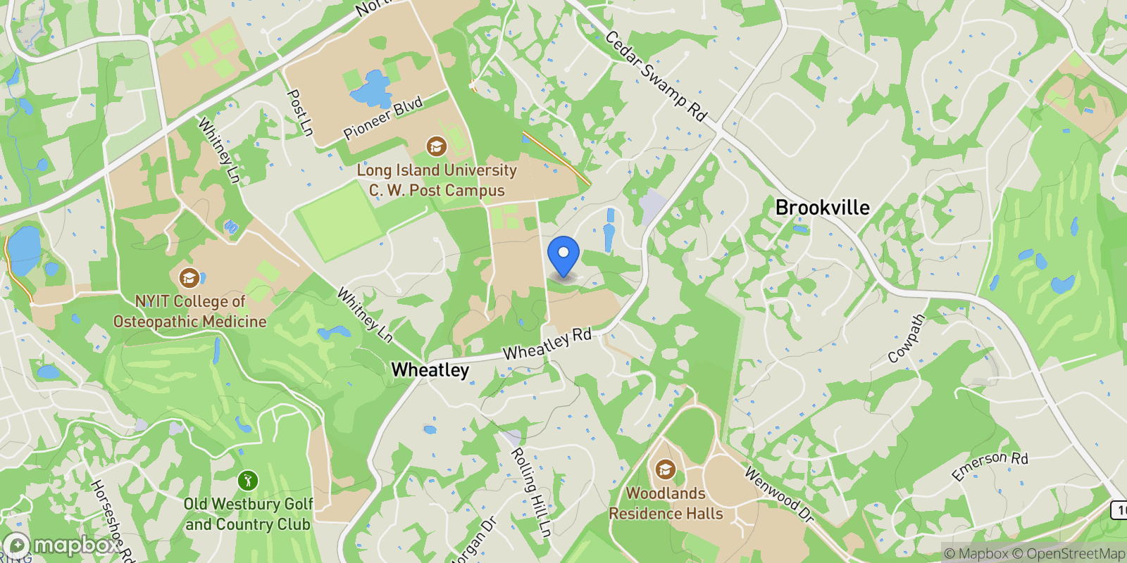 Map showing 26 Rolling Drive, Brookville, Pennsylvania, United States.