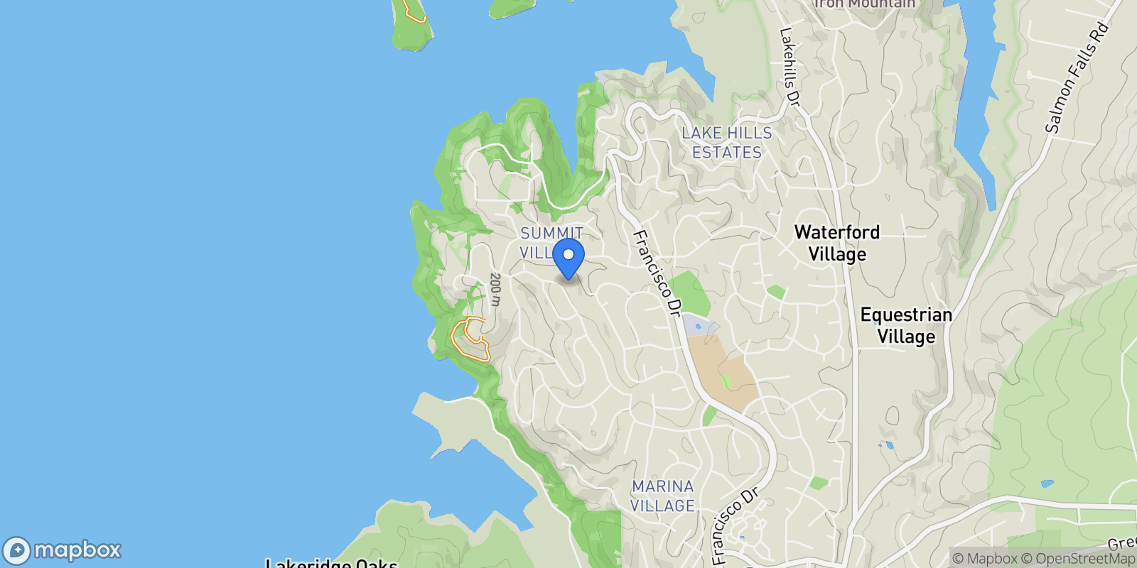 Map showing 617 Lakecrest Drive , El Dorado Hills, CA 95762, El Dorado Hills, California, United States.