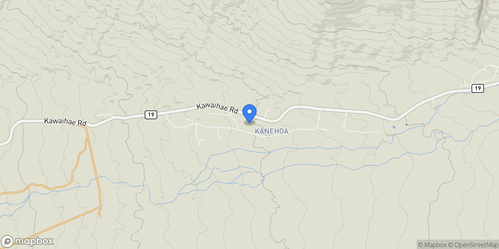 Map showing 62-2400 Kanehoa Street , Waimea, HI 96743, Waimea, Hawaii, United States.