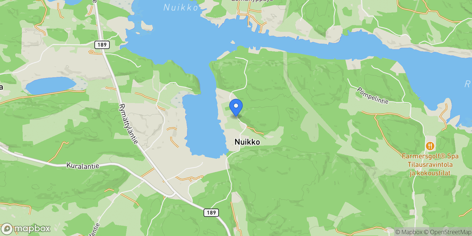 Map showing Nuikontie 106, Naantali, Finland.
