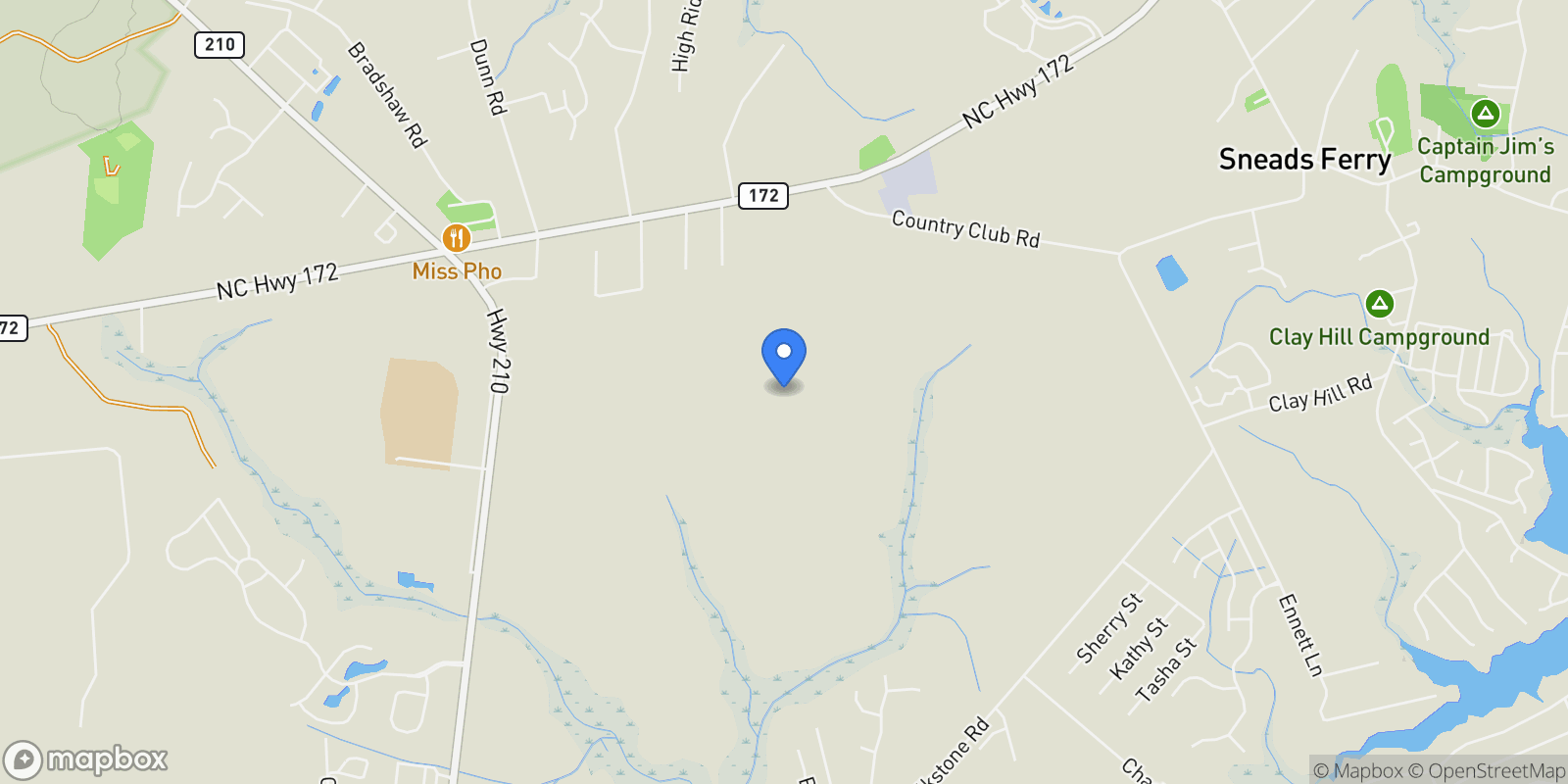 Map showing 790 New River Inlet Road #320b, North Topsail Beach, NC 28460, North Topsail Beach, North Carolina, United States.