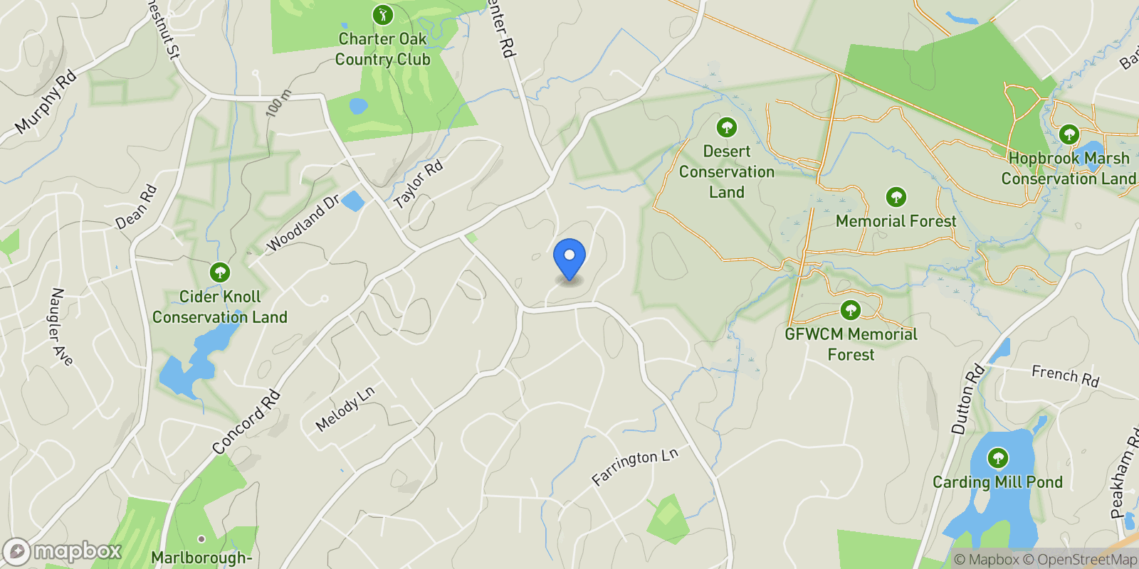 Map showing 3  Stonehill Rd , Marlboro, MA 01752, Marlborough, Massachusetts, United States.