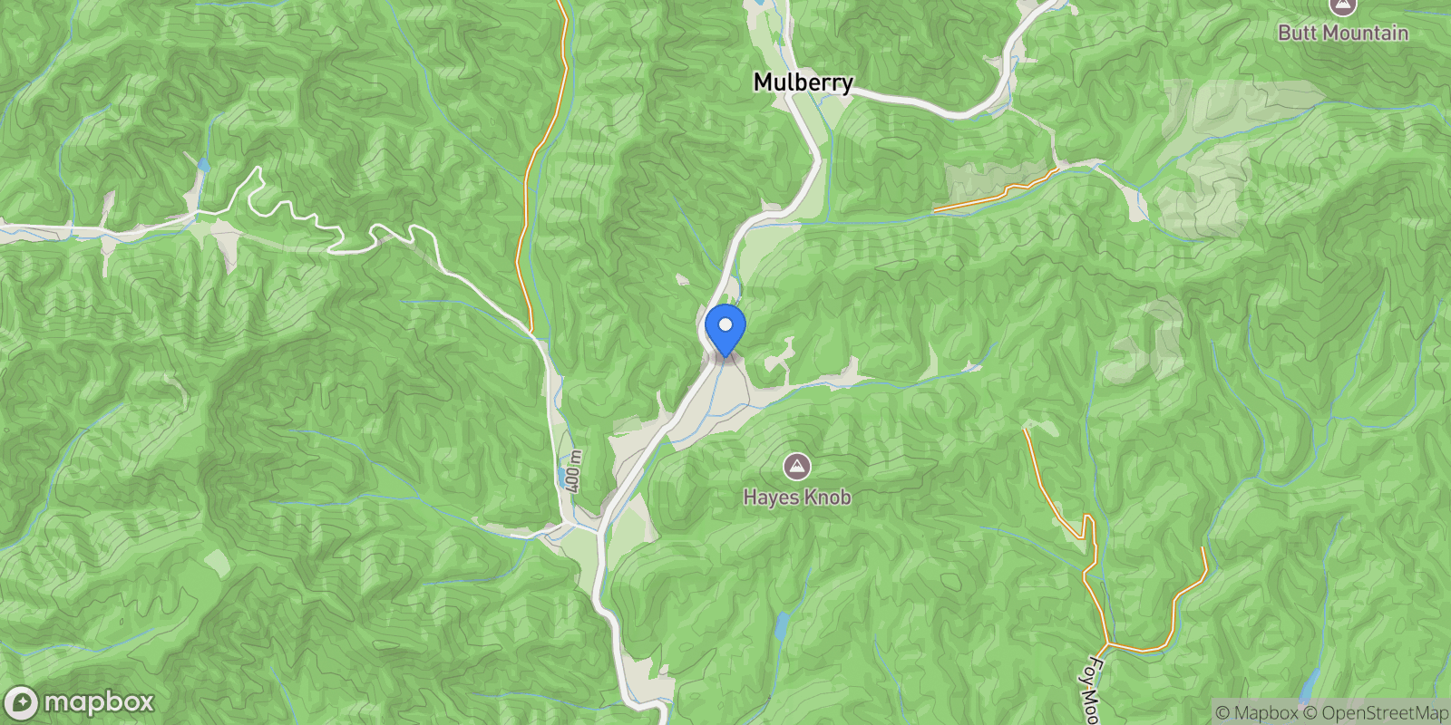 Map showing 4441 Snyders Way, Lenoir, NC 28645, Lenoir, North Carolina, United States.
