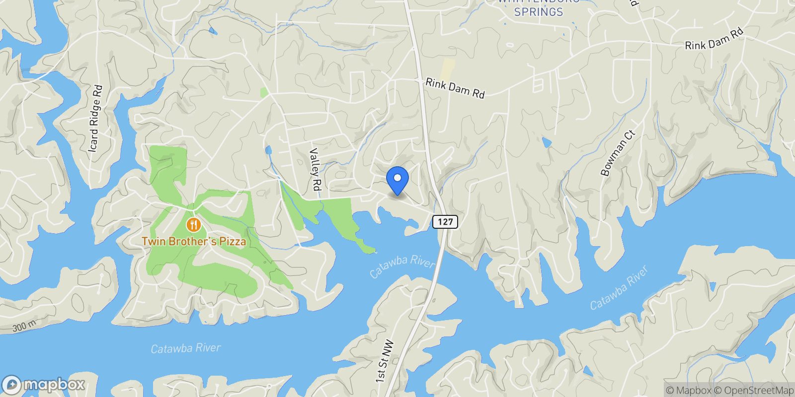 Map showing 237 Shiloh Church Road, Hickory, NC 28601, Hickory, North Carolina, United States.