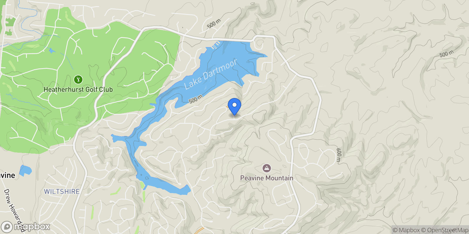 Map showing 15 Quill Court, Crossville, TN 38558, Crossville, Tennessee, United States.