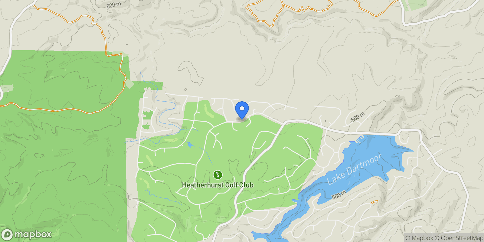 Map showing 147 Forest Hill Drive, Crossville, TN 38558, Crossville, Tennessee, United States.