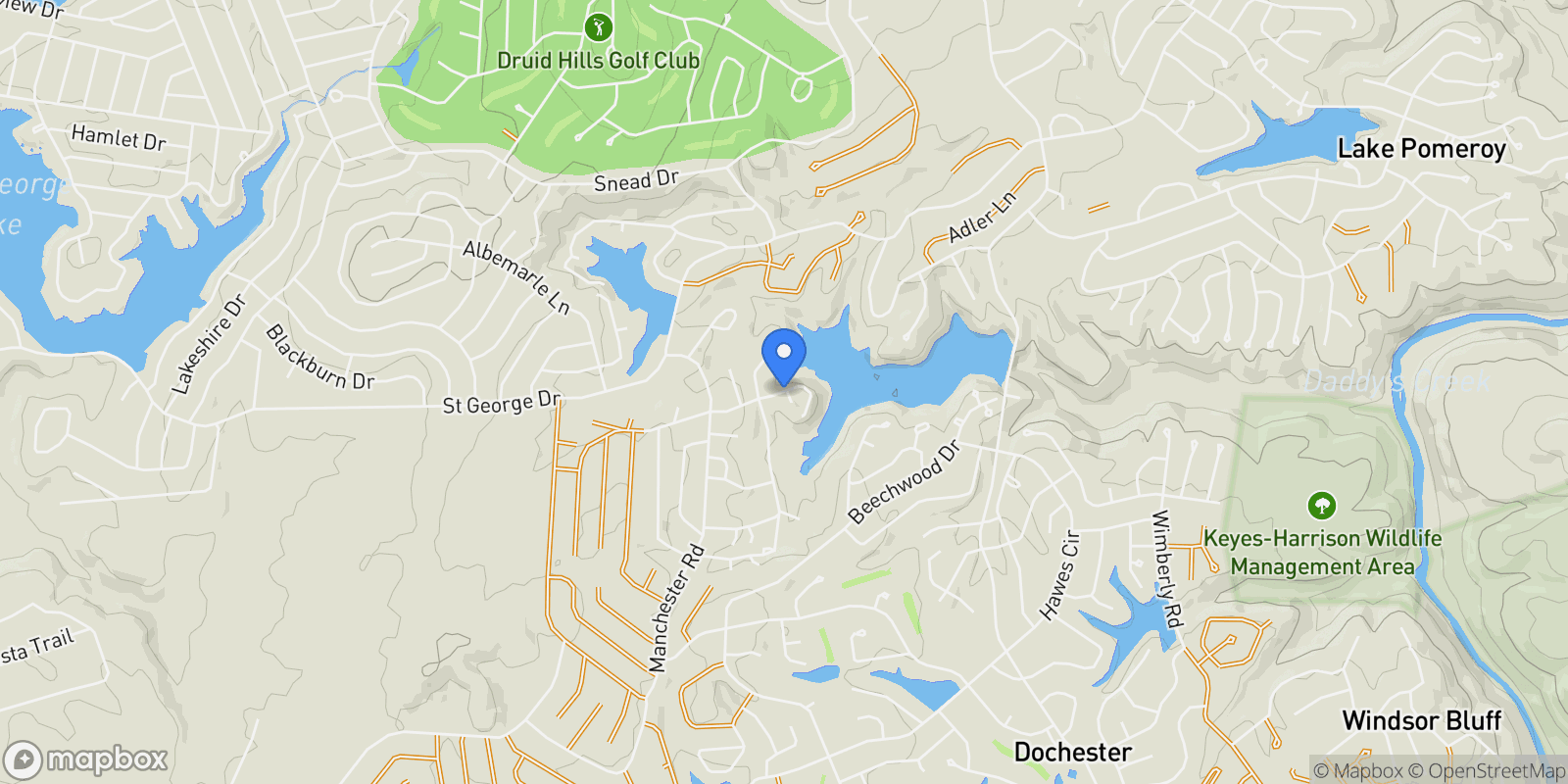 Map showing 123 Lafayette Point #1, Crossville, TN 38558, Crossville, Tennessee, United States.