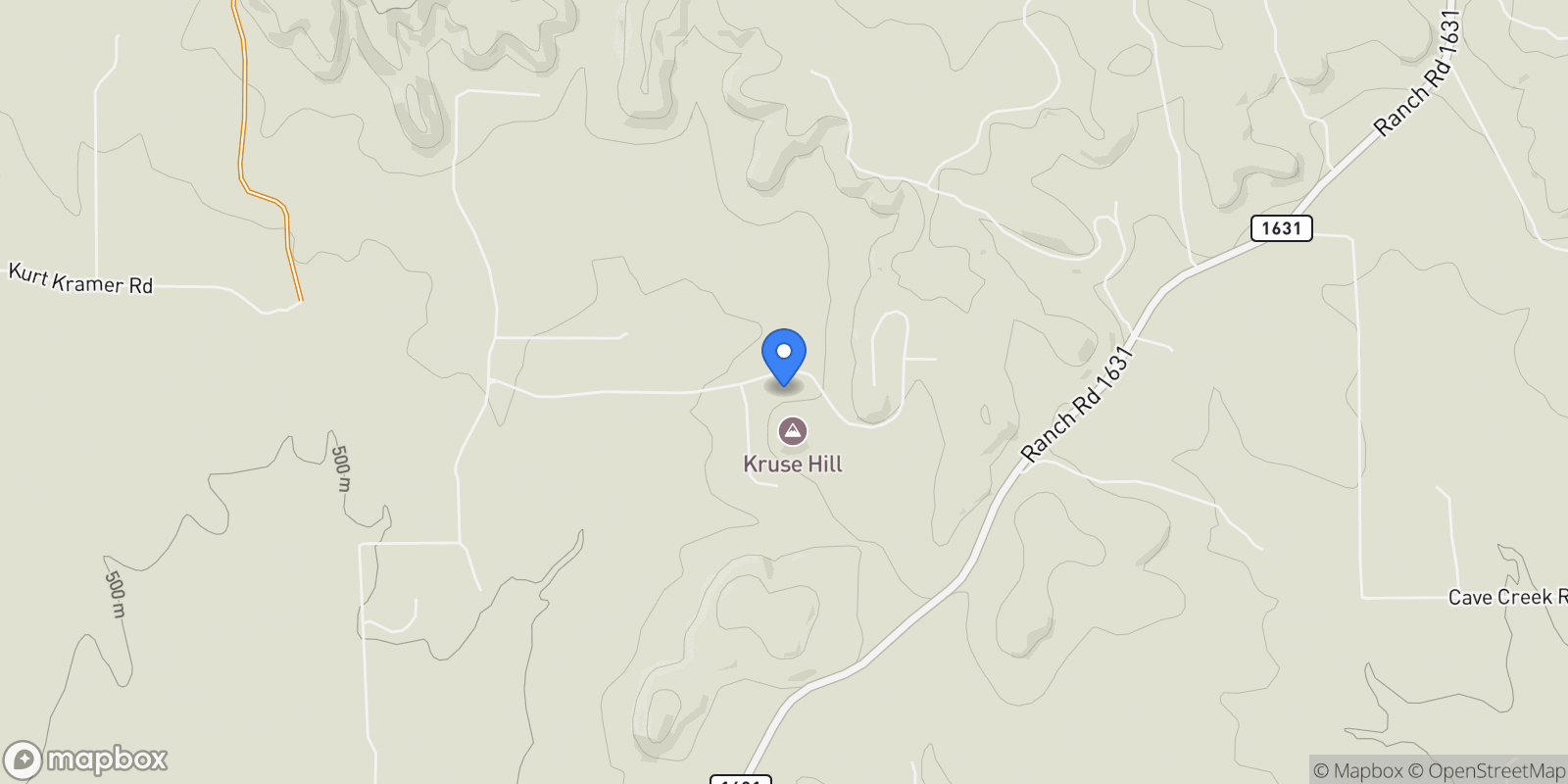 Map showing 756 Cool Water Ranch Road, Fredericksburg, Texas, United States.