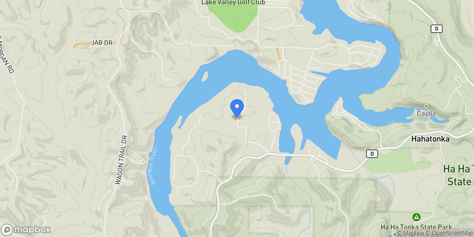 Map showing 411-401 Valley Spring Road, Camdenton, MO 65020, Camdenton, Missouri, United States.