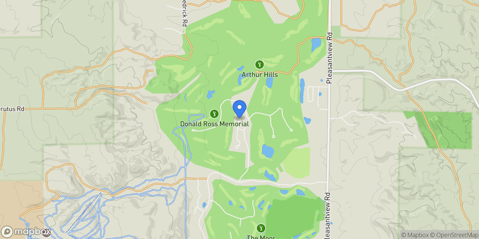 Map showing 4251 Pinehurst Lane #43, Harbor Springs, MI 49740, Wequetonsing, Michigan, United States.
