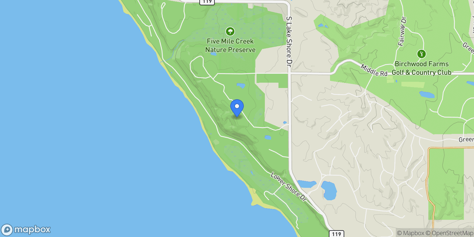 Map showing 6338 Trillium Trail, Harbor Springs, MI 49740, Wequetonsing, Michigan, United States.