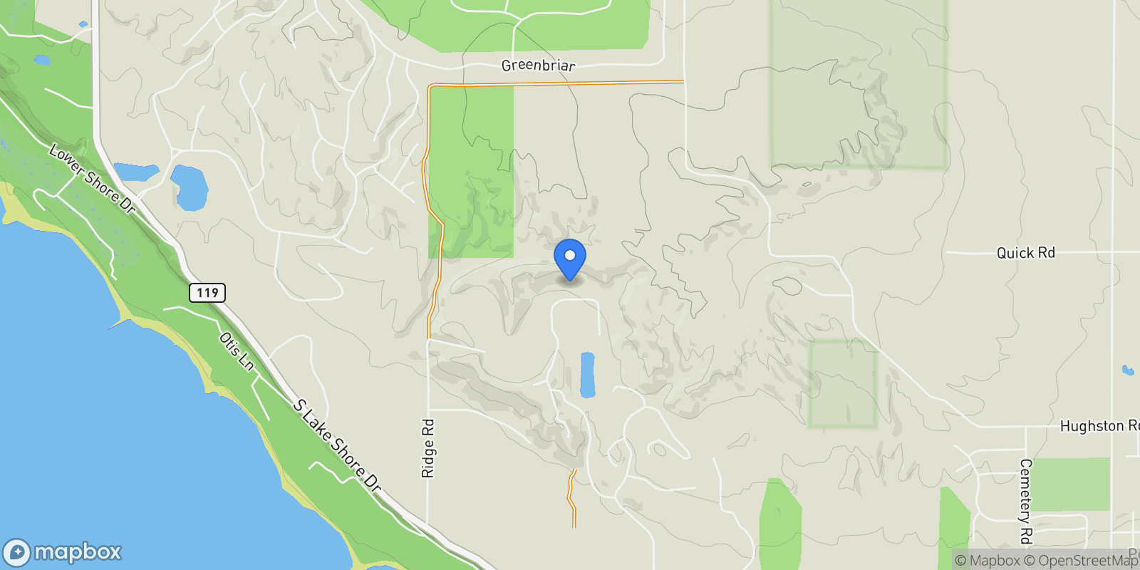 Map showing 5975 Westward Passage, Harbor Springs, MI 49740, Wequetonsing, Michigan, United States.