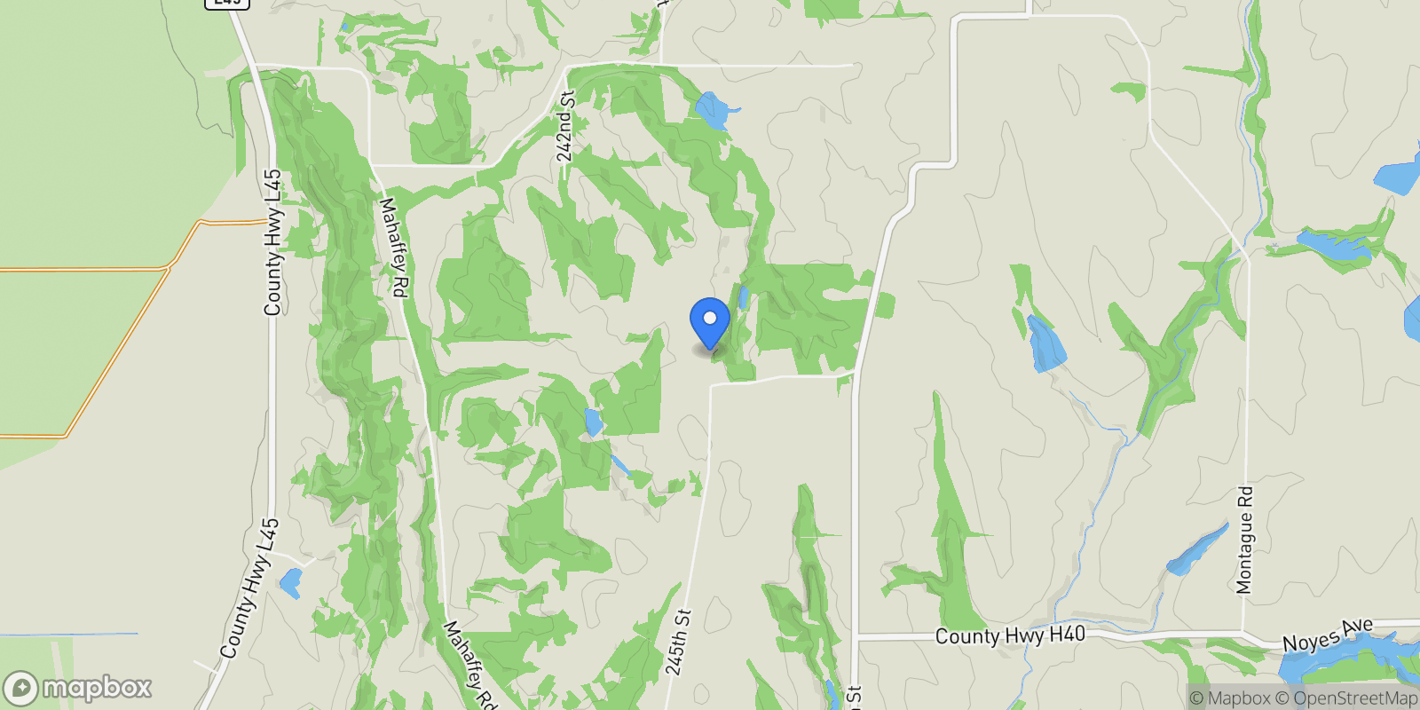 Map showing 62172 245th Street, GLENWOOD, IA 51534, Glenwood, Iowa, United States.
