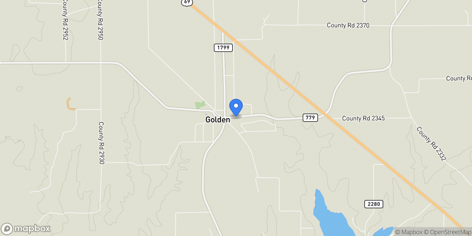 Map showing 5733,5739 FM 779, Mineola, TX 75773, Mineola, Texas, United States.