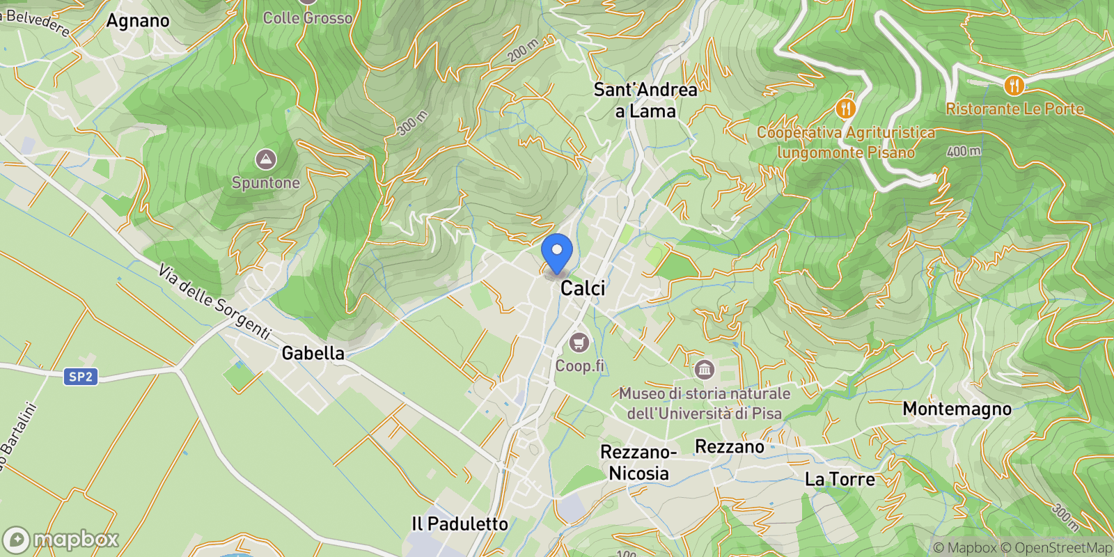 Map showing 56011 La Pieve, Province of Pisa, Italy, La Pieve, Tuscany, Italy.