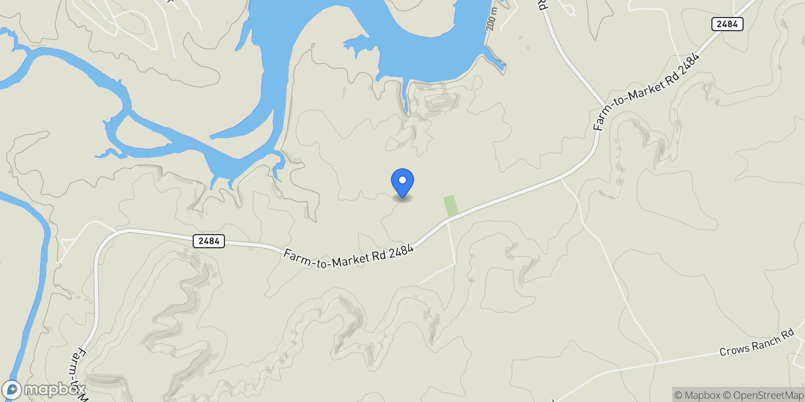 Map showing 13272 FM 2484, Salado, TX 76571, Salado, Texas, United States.