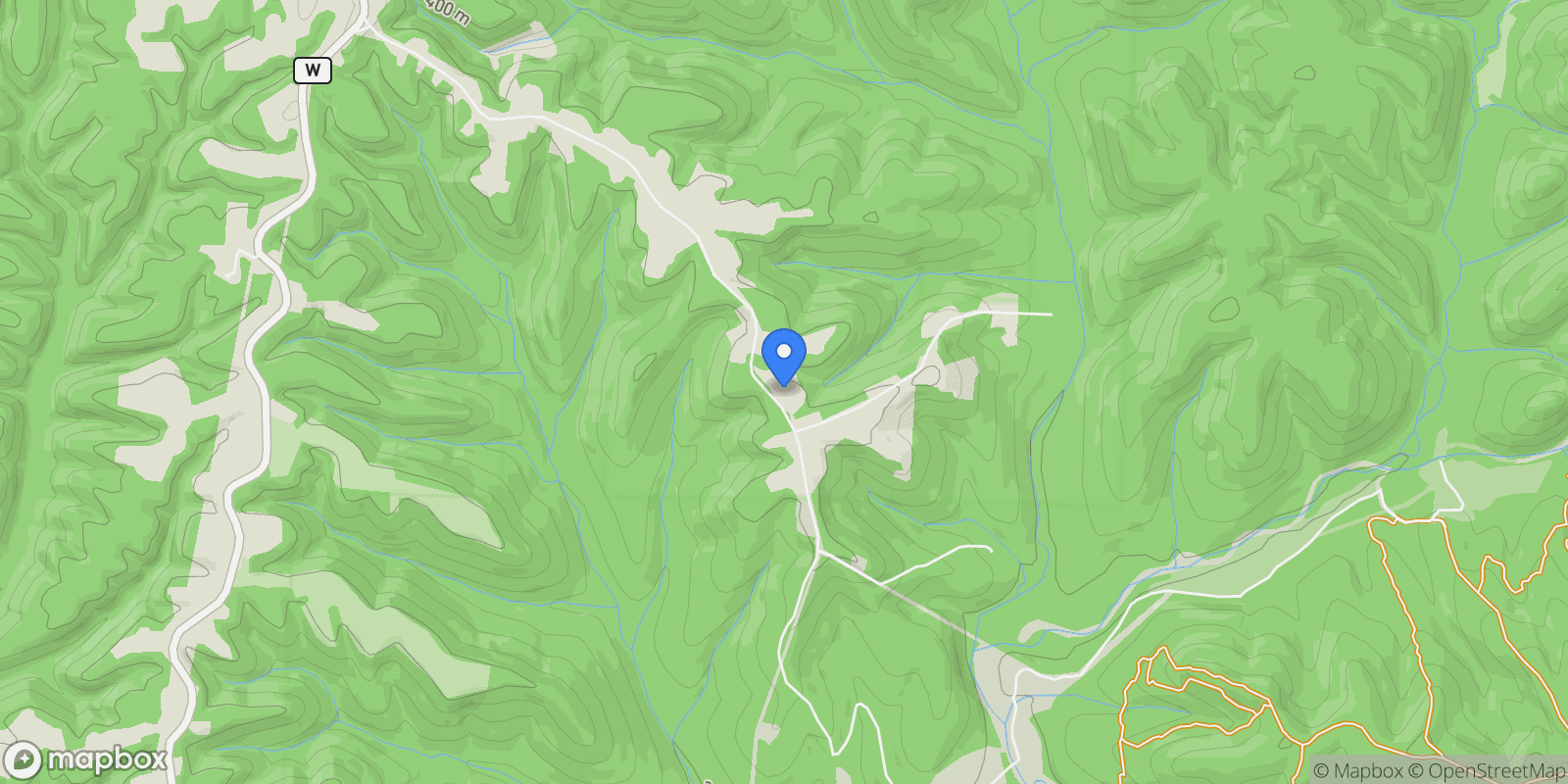 Map showing 1580 Center Road, Ozark, MO 65721, Ozark, Missouri, United States.