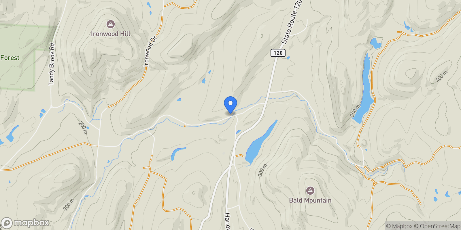 Map showing 614 Redwater Brook Road, Claremont, NH 03743, Claremont, New Hampshire, United States.