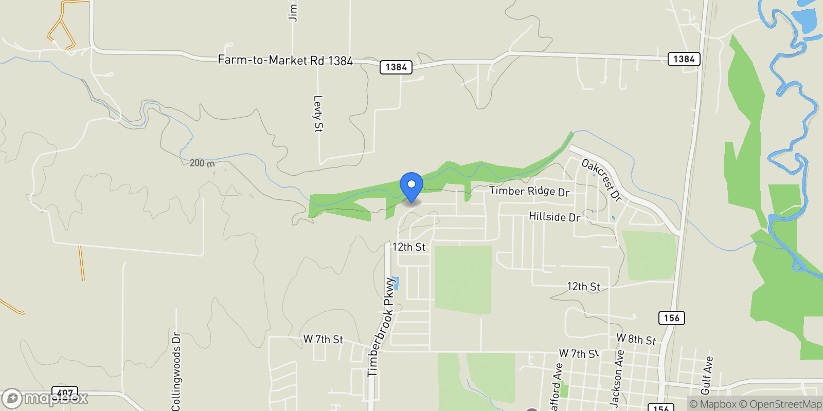 Map showing 1229 Dove Haven Drive, Fort Worth, Texas, United States.