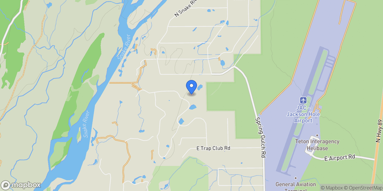 Map showing 475 Reed Drive , Jackson, WY 83001, Jackson, Wyoming, United States.