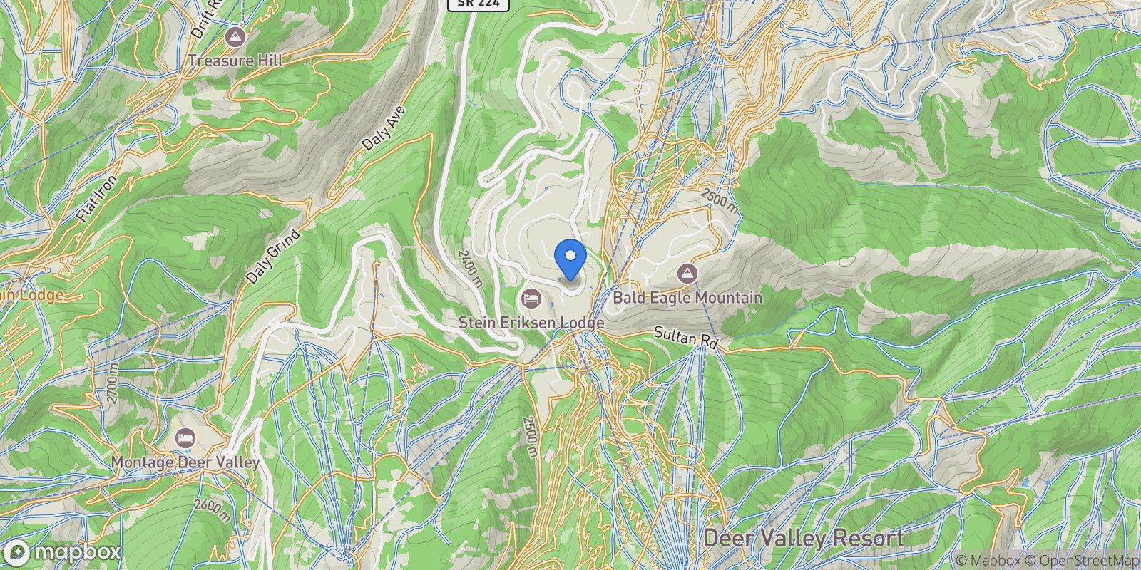 Map showing 7815 ROYAL ST C253, Park City, Utah, United States.