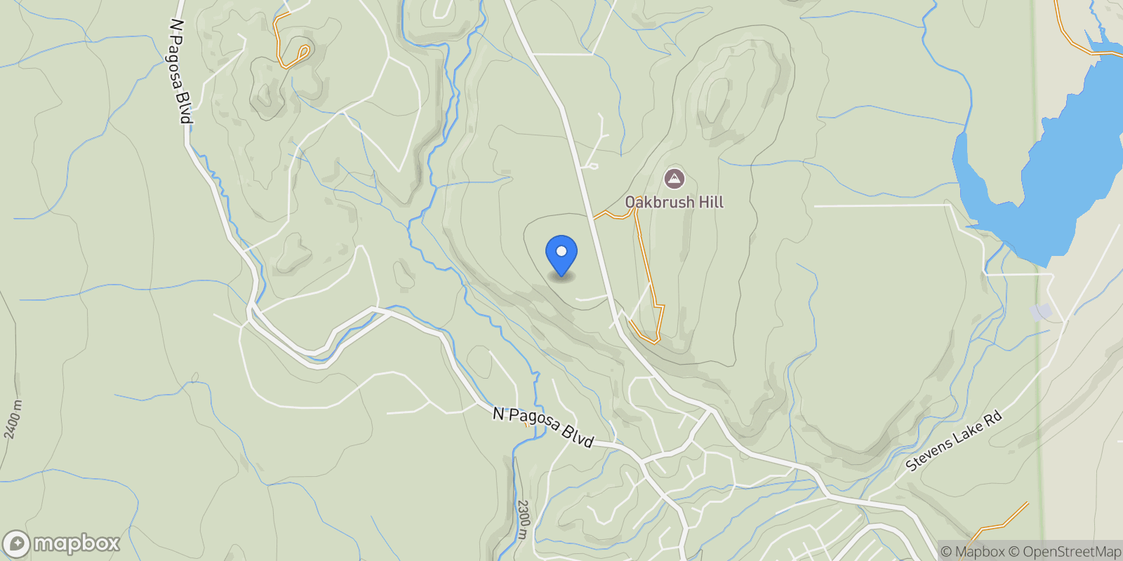 Map showing 3700A Co Rd 600 lot 3, Pagosa Springs, CO 81147, Pagosa Springs, Colorado, United States.