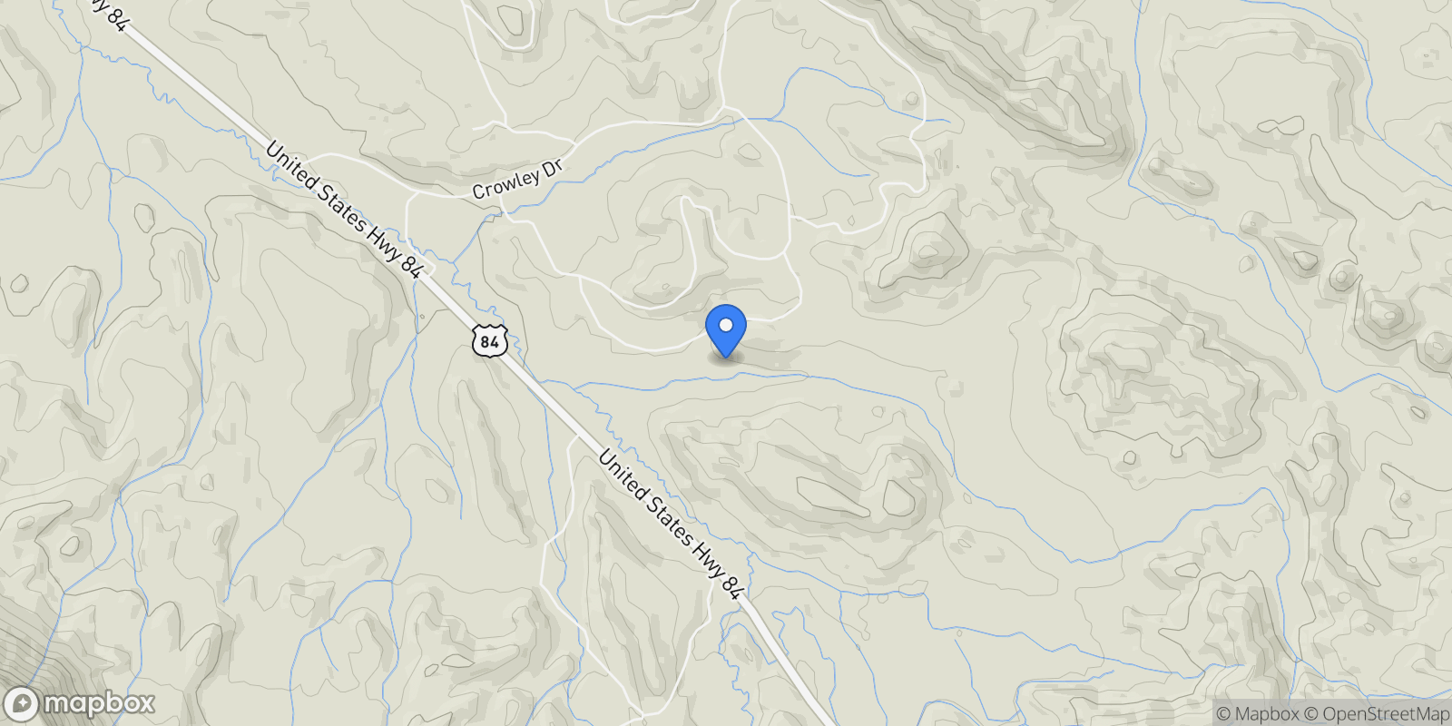 Map showing 521 Spring Creek Cir, Chromo, CO 81128, Pagosa Springs, Colorado, United States.