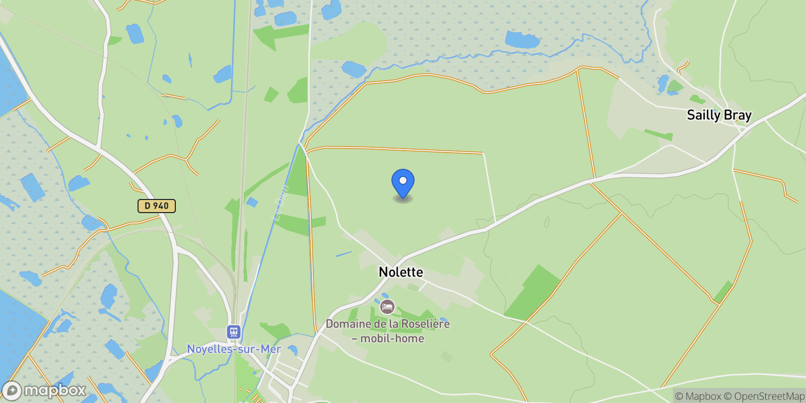 Map showing Noyelles-sur-Mer, Hauts-de-France, France.