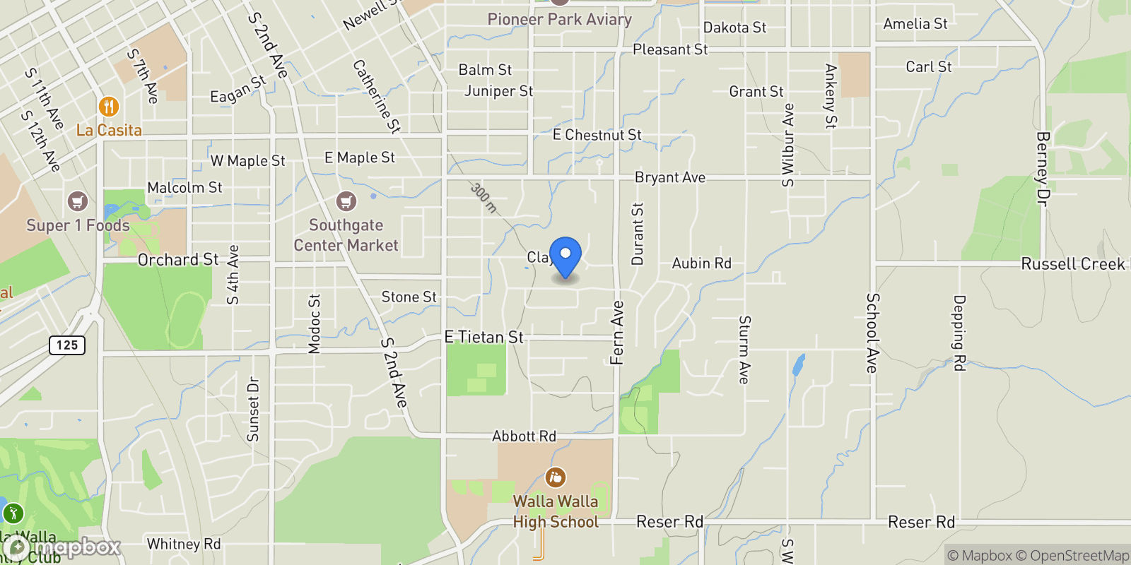 Map showing 775 Wauna Vista Drive, Walla Walla, WA 99362, Walla Walla, Washington, United States.