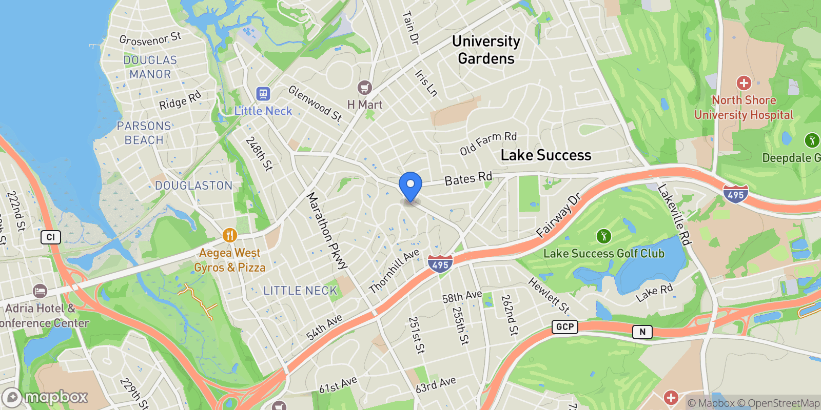 Map showing 52-50 Little Neck Parkway, Little Neck, NY 11362, New York, New York, United States.