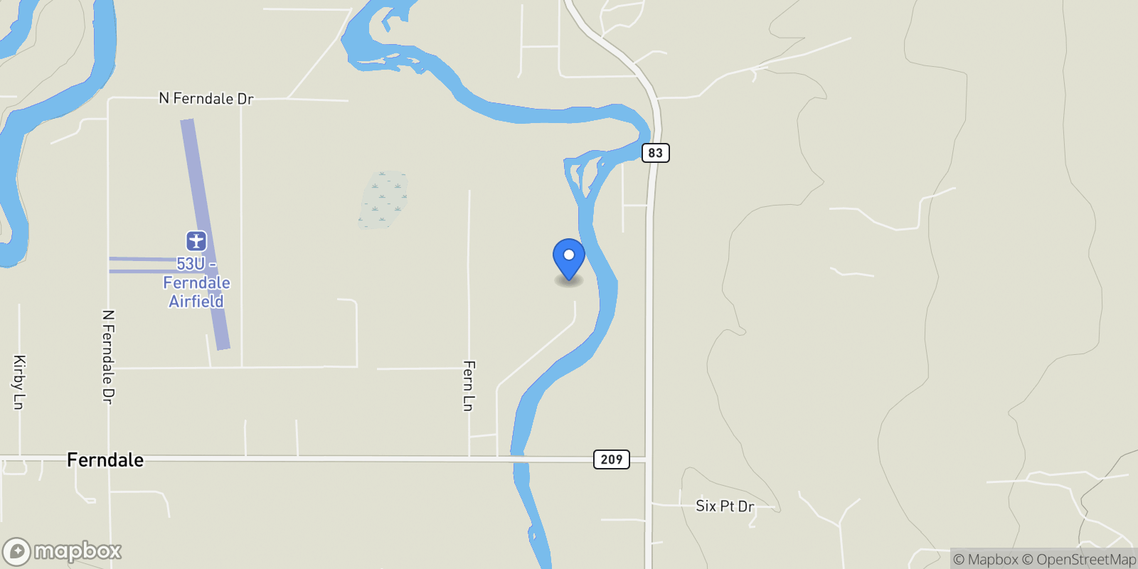 Map showing 280 Shady Lane, Bigfork, MT 59911, Bigfork, Montana, United States.