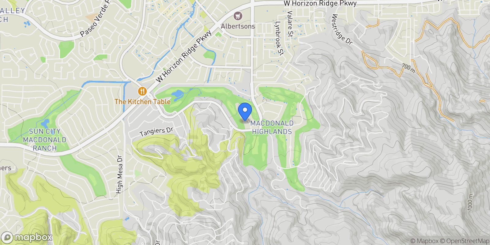 Map showing 587 Lairmont, Henderson, Nevada, United States.