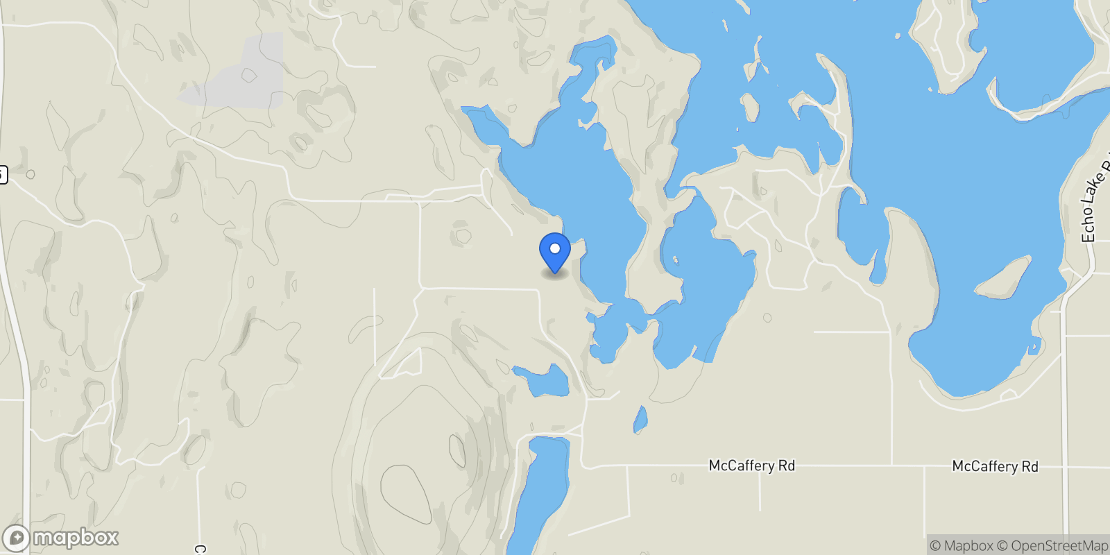 Map showing 701 McCaffery Road , VLand, Bigfork, MT 59911, Bigfork, Montana, United States.