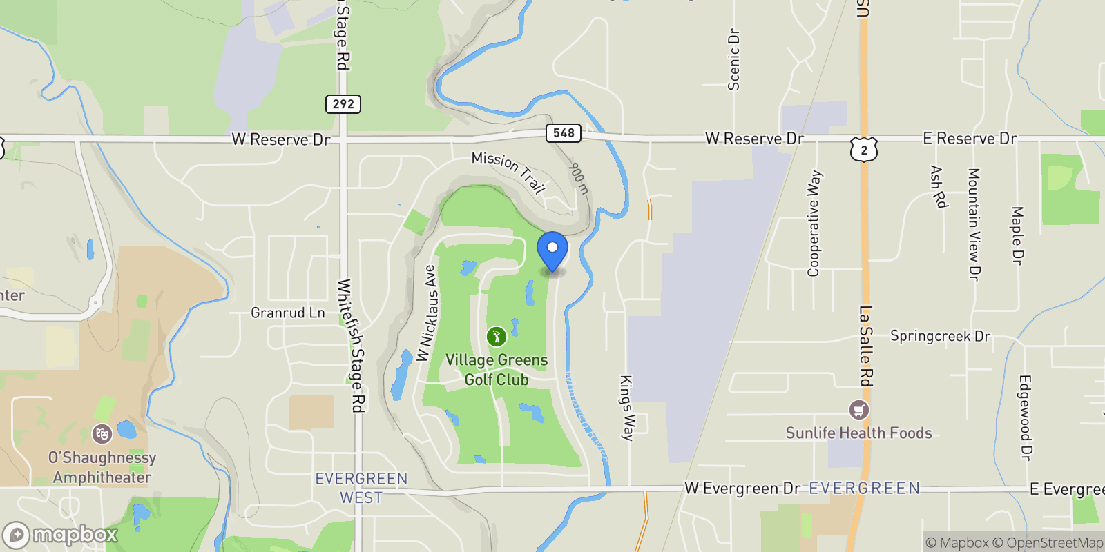Map showing 218 E Nicklaus Avenue, Kalispell, MT 59901, Kalispell, Montana, United States.