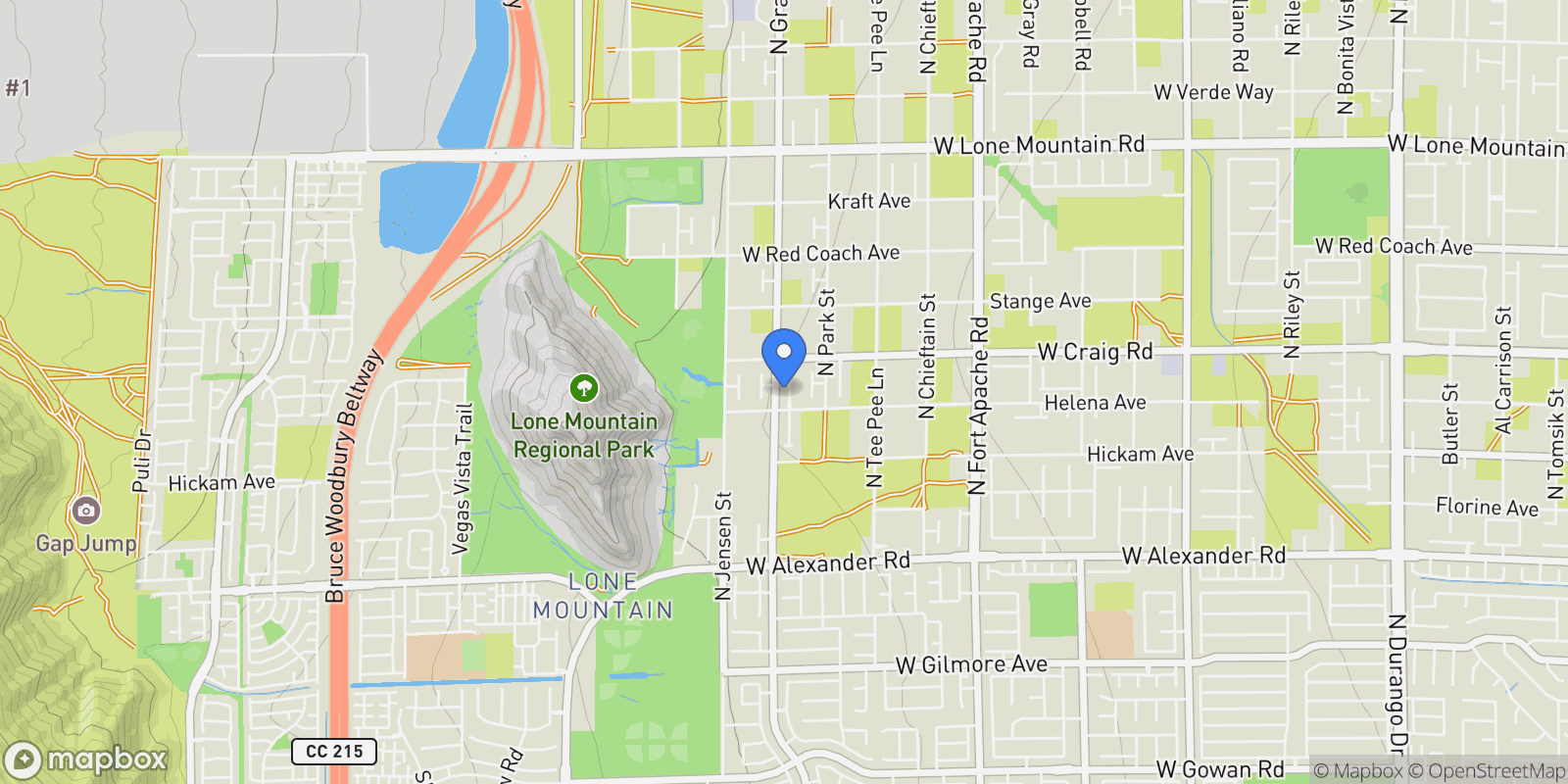 Map showing 4337 Cameron Brook Court, Las Vegas, Nevada, United States.