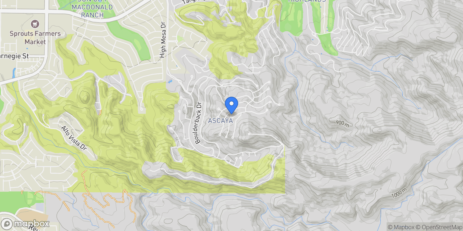 Map showing 9 Stonecutter Court, Henderson, Nevada, United States.