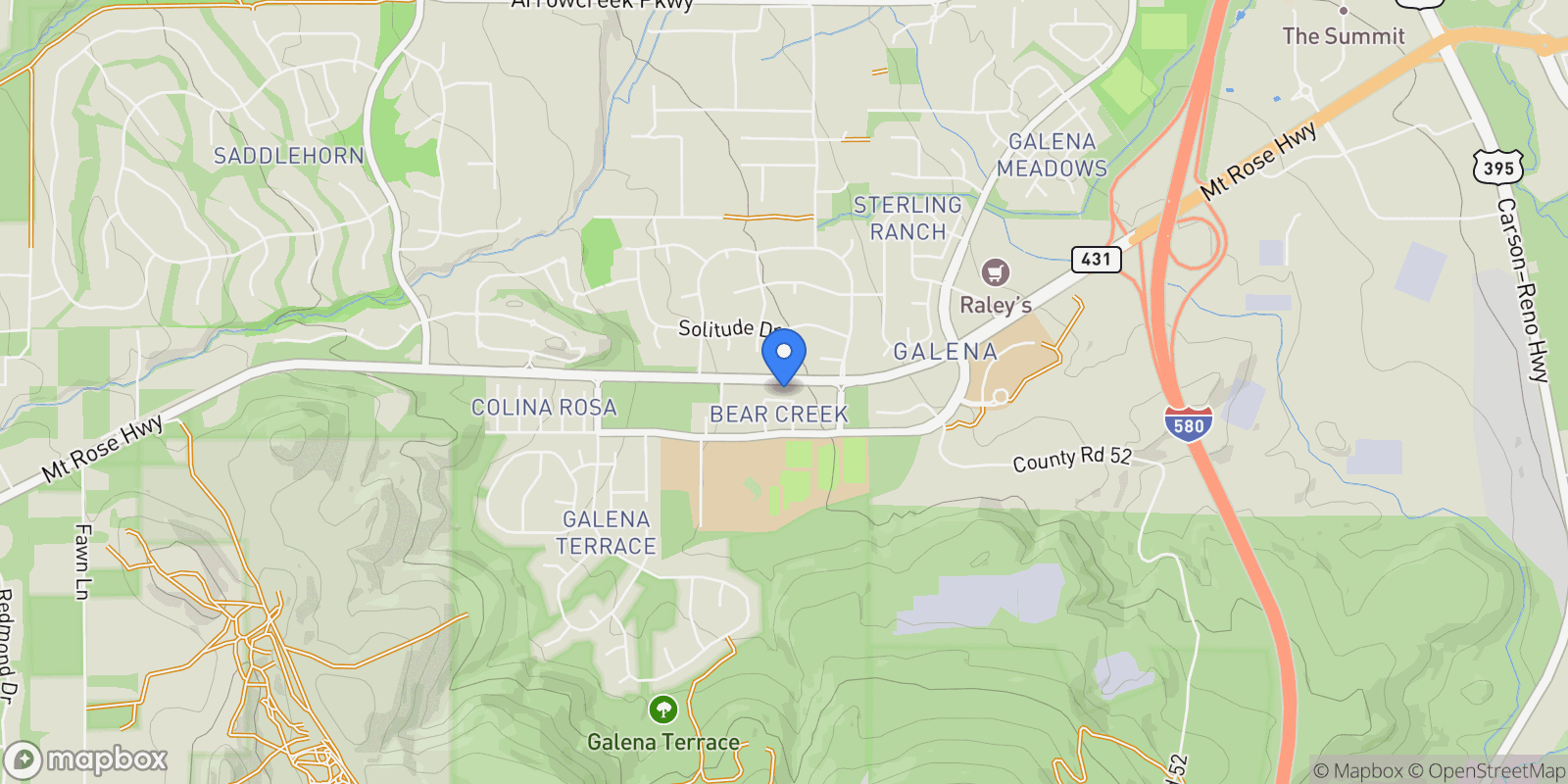 Map showing 1770 Kodiak Circle, Reno, NV 89511, Reno, Nevada, United States.