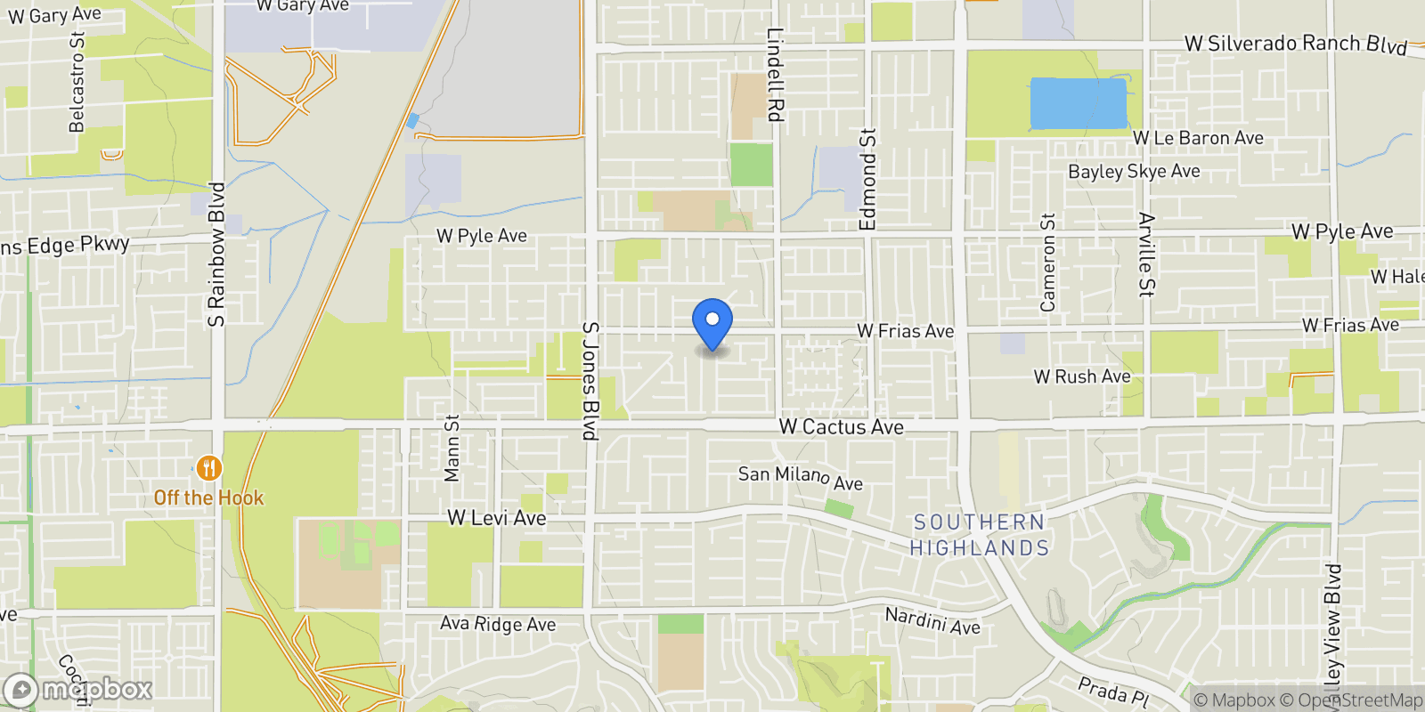 Map showing 10343 Beallsville Street, Las Vegas, NV 89141, Las Vegas, Nevada, United States.