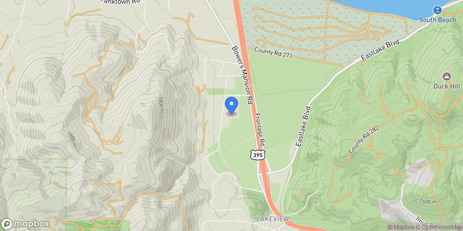 Map showing 50 Lonesome Polecat Lane, Washoe Valley, NV 89704, New Washoe City, Nevada, United States.