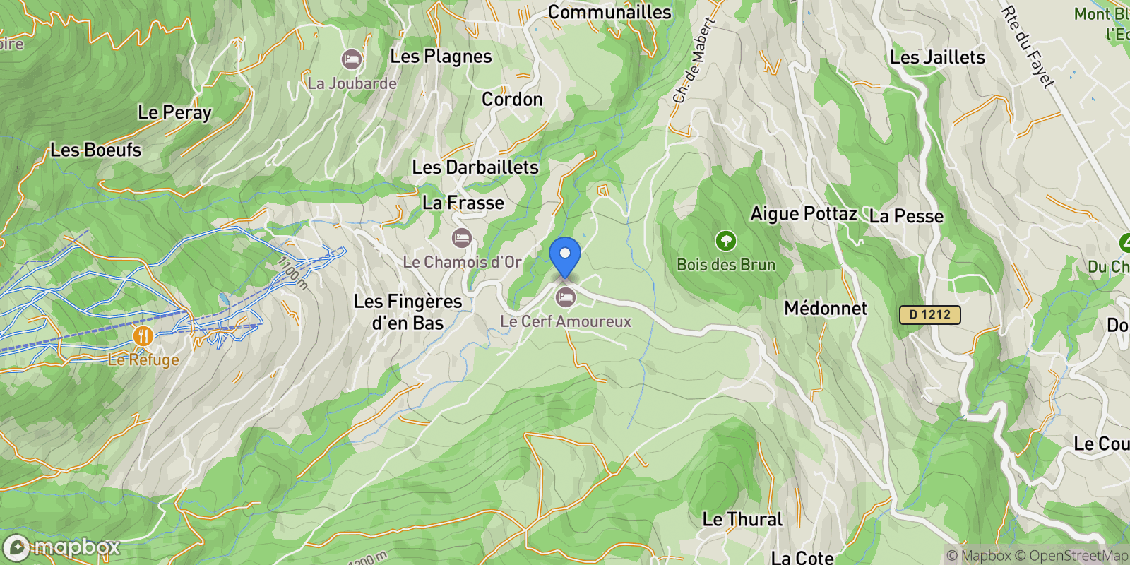 Map showing Combloux, Auvergne-Rhône-Alpes, France.