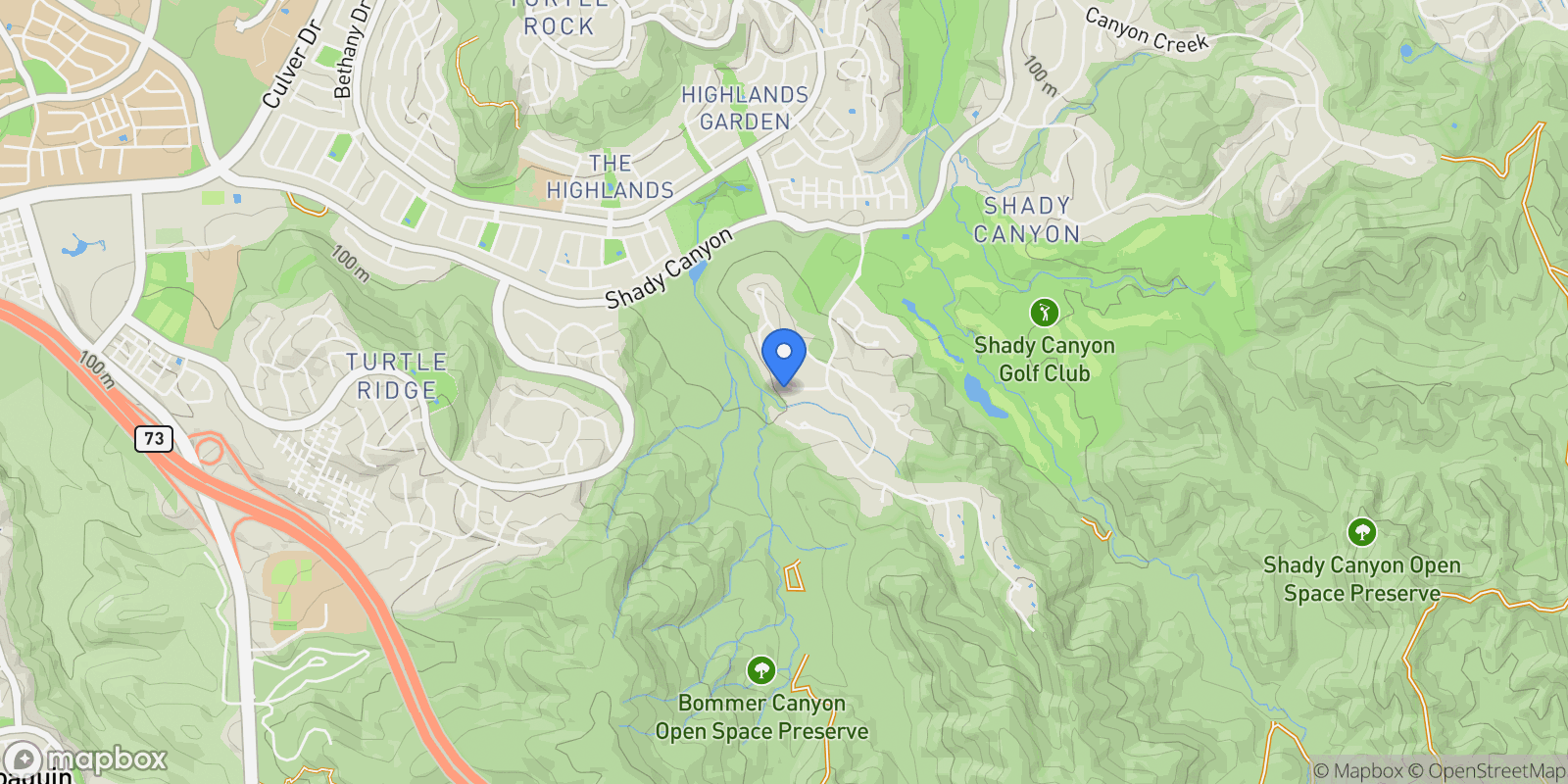 Map showing 31 Black Hawk, Irvine, CA 92603, Irvine, California, United States.
